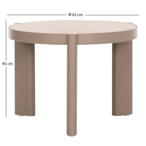 Garden set 3 pieces Absolution SM10858.02 beige aluminum cushions with sintered stone