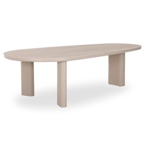 Garden set 6 pieces Anubis SM10850.02 with aluminum frame in beige - sintered stone slab