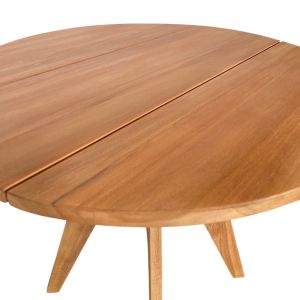 Маса Cadrada от тиково дърво в естествен нюанс, размери 80x76 см