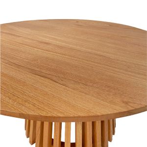 Холна маса Kenda I mindi, естествено дърво, D80x45см