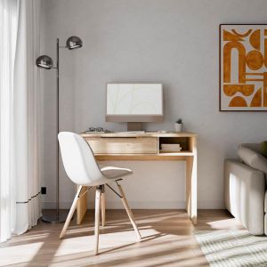 Desk Aria Mauvella oak color 101X50X77CM