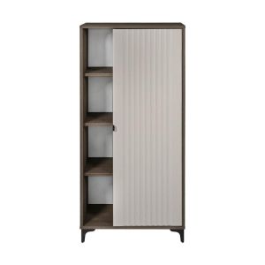 Showcase Aura 68 tobacco with cashmere color 68X40X152CM