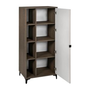 Showcase Aura 68 tobacco with cashmere color 68X40X152CM