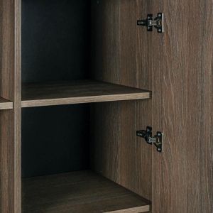 Showcase Lumina 68 tobacco color 68X40X152CM