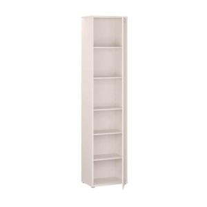 Showcase with 1 door Alice, sand color 50X35X215CM