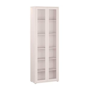 Showcase with 2 doors Alice, sand color 75X35X215CM