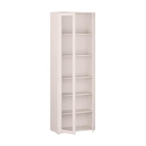 Showcase with 2 doors Alice, sand color 75X35X215CM