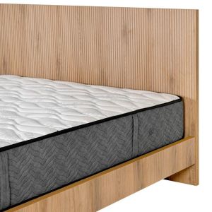 Двойно легло Alicante натурален цвят канела дъб 170X210X110СМ (160X200)