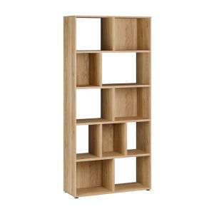 Aria Mauvella shelf, oak color, 94X35X197 cm