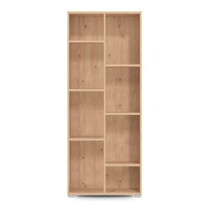 Shelf Modulus 4, oak color, 70X33X142 cm