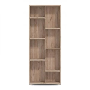 Shelf Modulus 4, gray oak color, 70X33X142 cm
