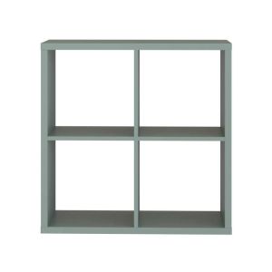 Montaro shelf, sage color, 73X33X73CM