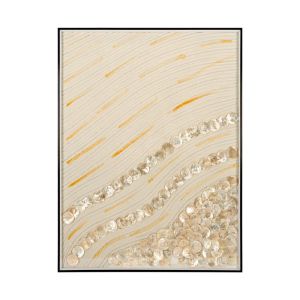 Картина FL55922 бяло-бежова 80X80XСМ