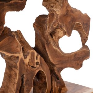 Конзолна маса Naturally масивно тиково дърво HM9357