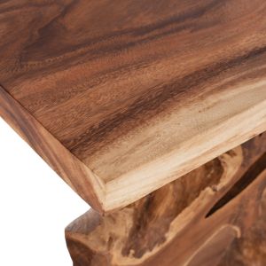 Конзолна маса Naturally масивно тиково дърво HM9357