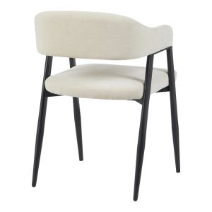 Armchair Sezan fabric beige 56x55x78cm