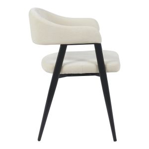Armchair Sezan fabric beige 56x55x78cm