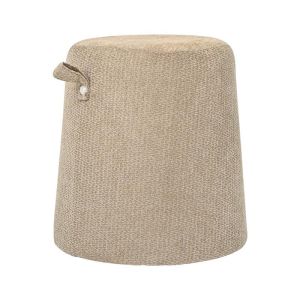 Round stool Orbis brown color 39X43CM
