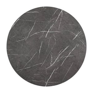 Round dining table Vector gray color 90cm