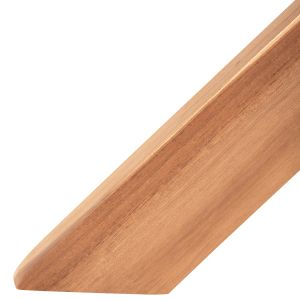 Кръгла трапезна маса тиково дърво в естествен матиран финиш D130x75hcm HM9868