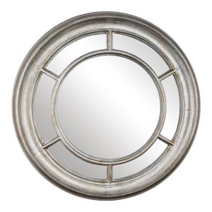 Round mirror FL2601 gray color 66cm