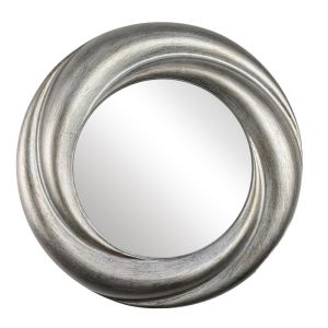 Round mirror FL2801 antique gray color 71cm