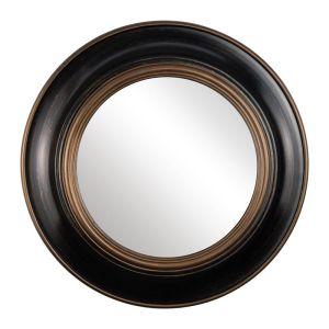 Round mirror FL3002 brown-bronze color 76cm