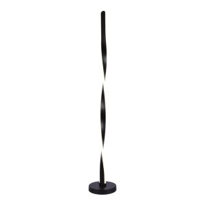Jounko led metal lamp in black color D20x130cm
