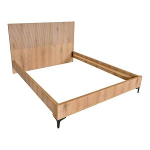 Легло Alicante натурален цвят канела дъб 150X210X110СМ (140X200)