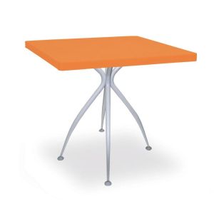 Table 80x80 sunny orange (1115076)