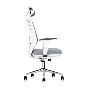 Office chair FL8036 gray fabric 64X64X120-128CM