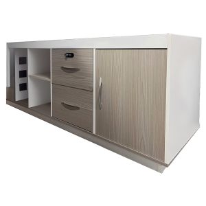 Professional corner desk Armadi Sonoma-white 200x90x75cm