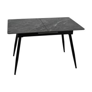 Extendable dining table FL8011 gray with marble color 120-150X70X75CM
