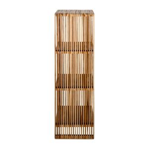 Shelf Gaia brown color 54X35X116CM