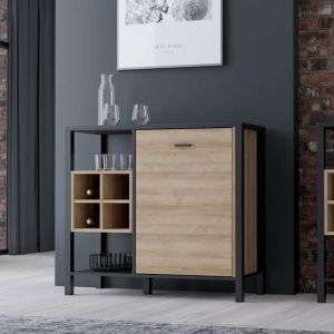 Скрин от дъб Terrano Riviera - цвят Boffer 94X40X85СМ