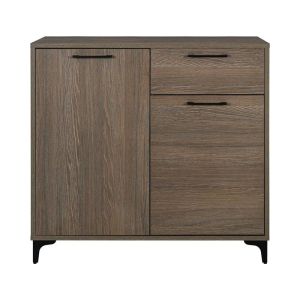 Скрин с чекмеджета Lumina 93 1F2V цвят тютюн 93X40X90СМ