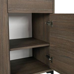 Скрин с чекмеджета Lumina 93 1F2V цвят тютюн 93X40X90СМ