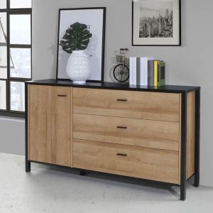 Скрин-бюфет от дъб Terrano Riviera 152X40X85СМ