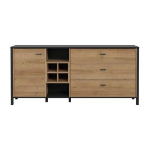 Скрин-бюфет от дъб Terrano Riviera 187X40X85СМ