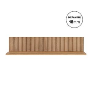 Wall shelf Alicante natural color cinnamon oak 100X20X20CM