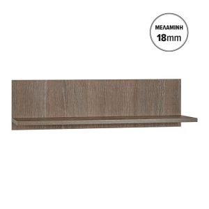 Wall shelf Lumina 90 tobacco color 90X24X20CM