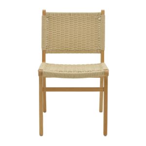 Chair Juliennatural rubber wood 61x54x85cm
