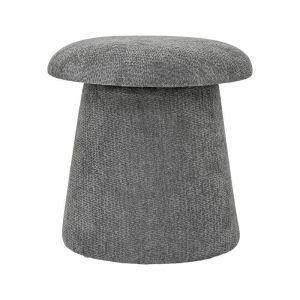 Stool Luno gray color 40X43CM
