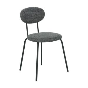 Dining chair FL2311 gray-black color 49X50X79CM