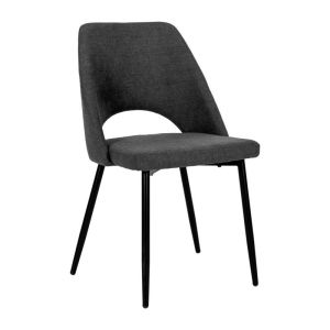 Dining chair FL6020 charcoal color 46X53X83CM