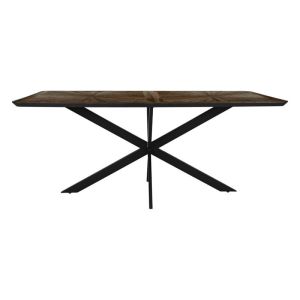 Dining table Gaia brown color 180X90X76CM