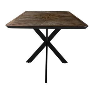Dining table Gaia brown color 180X90X76CM