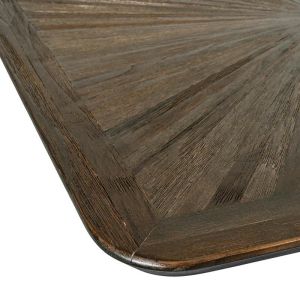 Dining table Gaia brown color 180X90X76CM