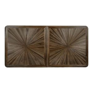 Dining table Gaia brown color 180X90X76CM