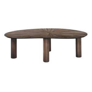 Coffee table Gaia brown color 111X68X36CM